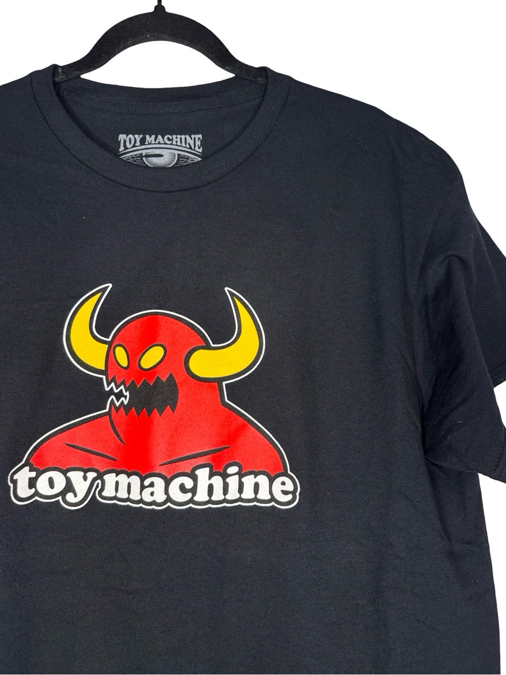 Toy Machine skateboarding - classic monster logo T-shirt (L)
